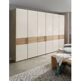 Wiemann Kleiderschrank Kiruna 300 x 217 cm Glas Beige Champagner