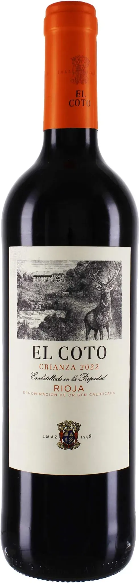 El Coto de Rioja 2022 El Coto de Rioja Crianza 2022 Tempranillo Spanien