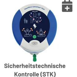 Sicherheitstechnische Kontrolle (STK) für HeartSine Defibrillatoren - postalisch