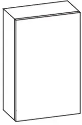 Artiqua 400 Wandschrank, Riviera Eiche quer NB, 400-OST-2-45-L-17-7180-438 400-OST-2-45-L-17-7180-438