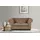 Home Affaire 2-Sitzer HOME AFFAIRE "CHARENTE, Chesterfield-Sofa, Wellenfederung, Maße: B/T/H: 147/89/74 cm", braun, B:147cm H:74cm T:89cm, 100% Polyester, Sofas, mit edler Knopfheftung und typischen Armlehnen