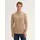 Tom Tailor 1038426 Basic Knit Pullover Hazel Brown Melange 2XL