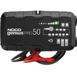 Noco GENIUSPRO50: 50A Ladegerät, 6/12/24V Professionelles Batterieladegerät und Desulfator mit Temperaturkompensation