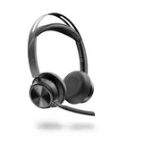 Poly Voyager Focus 2 - UC-Version, Bluetooth, USB-A, Active Noice Cancelling, inkl. Ladestation