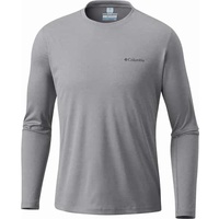 Columbia Zero Rules Long Sleeve T-shirt Grau L Mann