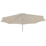 Mendler Ersatzbezug Ø 2,7 m Polyester Creme