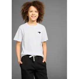 KangaROOS T-Shirt in schwarz + weiß), | Gr.: 140/146