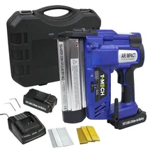 MONSTER SHOP T-Mech Elektrotacker 2 in 1 mit 2 x Akku