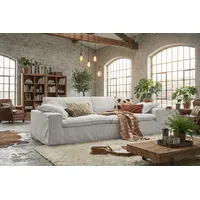 KAWOLA Sofa NETTA hellgrau