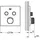 Grohe Grohtherm Smartcontrol Duschthermostat eckig für 2 Verbraucher matt black 291242430