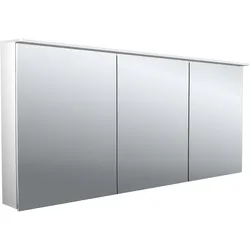 Emco pure 2 Design LED-Lichtspiegelschrank 160 cm, mit Lichtsegel, 3 Türen