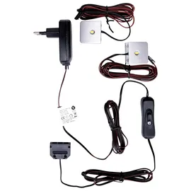 mömax Einlegebodenbeleuchtungs-Set LED, 2-teilig