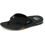 REEF Fanning, Herren Zehentrenner, Schwarz (Black/Silver BLS), 47 EU (13 UK)