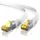 Primewire LAN-Kabel CAT.7, RJ-45 (Ethernet), CAT 7 Flachband U/FTP Gigabit Netzwerkkabel 10 Gbit/s Patchkabel - 3m