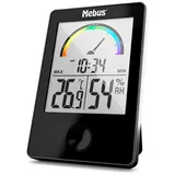 MEBUS 40929 Thermo-Hygrometer schwarz
