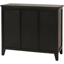 MCW Apothekerkommode 80 x 91 x 40 cm Schwarz