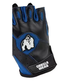 Gorilla Wear Mitchell Trainingshandschuhe Schwarz/Blau S