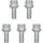 PRO PLUS Radschraube M12x1,5 konisch Kugel, 5er Set