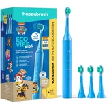 happybrush Eco Vibe Kids Paw Patrol + Aufsteckbürsten 4 St.