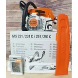 NEU STIHL MS 251 C-BE Kettensäge Motorsäge 3/8P mit 45 cm 1x Schwert 4x Ketten
