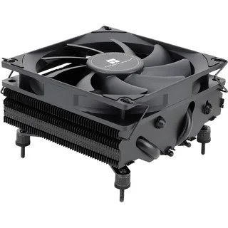 Thermalright AXP90-X47 Schwarz Low Profile CPU Luftkühler, 47mm Höhe, TL-9015B Slim PWM Lüfter, AGHP Technologie, Für AMD AM4/Intel 1150/1151/1155/1156/1200(schwarz)