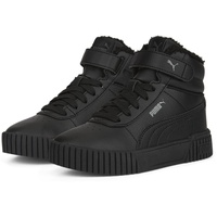 Puma Carina 2.0 Mid WTR PS Sneaker, Black Black-Dark Shadow, 28