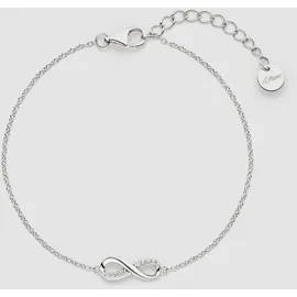 s.Oliver Armband aus 925er Silber mit Infinity-Symbol silber 20