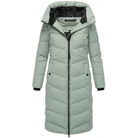 Navahoo Damen, Gr. M, smokey mint, Obermaterial: 100% Polyester; Innenseite: 100% Polyester; Futter: 100% Polyester, Jacken Winterjacke, mit Teddyfell innen