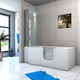 AcquaVapore Seniorendusche und Wanne mit Whirlpool S12D-AIR-R-EC Dusche 85x170cm
