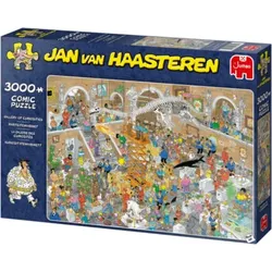 JUMBO SPIELE 20031 Puzzle 3000 Teile Jan van Haasteren - Kuriositätenkabinett