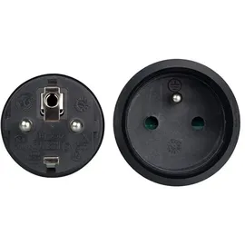 Perel Verlängerungskabel, H05RR-F 3G1.5 - stecker-typ E (französisches system)