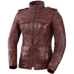 IXS Josy Damen Motorradlederjacke, braun, Größe 40