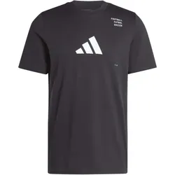 adidas Category Logo Freizeitshirt Herren IT7085 - black M