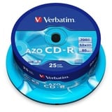 Verbatim CD-R AZO Crystal Spindel