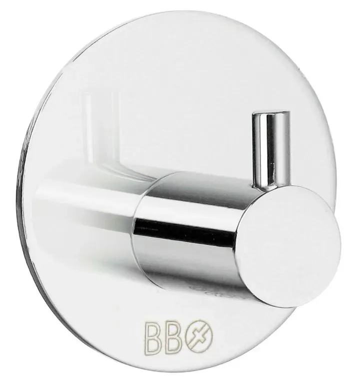 Beslagsboden Handtuchhaken Round Edelstahl Silber