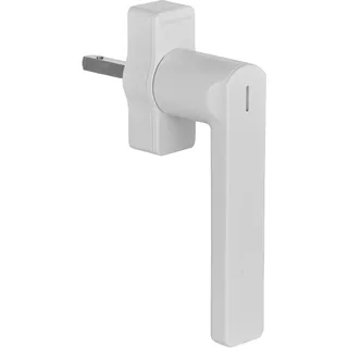 SIEGENIA Smarter Fenstergriff Gen. 2 signalweiß - Matter kompatibel zur Einbindung in Smart Home Netzwerke mit Statusüberwachung, zentrale Ver- & Entriegelung per Fernzugriff, Smarter Montageassistent