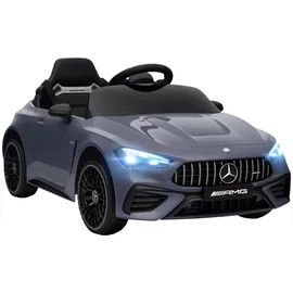 aiyaplay Kinder Elektroauto 12V Mercedes-AMG grau