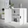 ML-Design Aktenschrank 90x40x90 cm Weiß