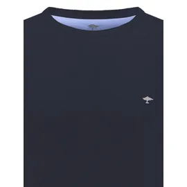 FYNCH-HATTON Rundhalspullover blau L