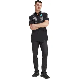 adidas Mercedes-AMG Petronas Formel 1 Team Poloshirt Herren JW5391 - black/white