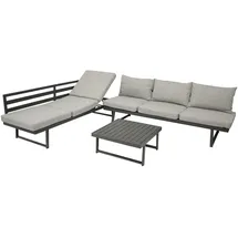 FRG Funktionsloungeset 3-tlg. Grau