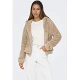 Only ONLNEWANNA Contact Sherpa Jacket CC OTW - S