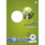 Staufen Schulheft A4 Lineatur 26 16 Blatt green