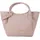 Valentino Falak Re Shopping Bag Leather Taupe