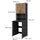 Vicco Waschmaschinenumbauschrank Irma 68 x 88,5 cm Anthrazit/Artisan
