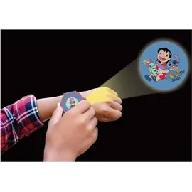 Lexibook Disney Stitch 20 Bilder Projektionsuhr Digital Blau
