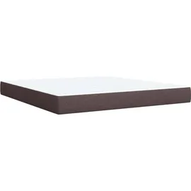 vidaXL Boxspringbett 180 x 200 cm Dunkelbraun