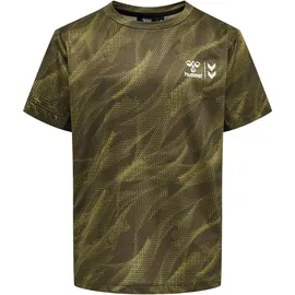 hummel hmlNOAH T-Shirt Jungen 6086 dark olive 122