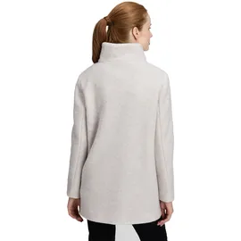 Betty Barclay Wolljacke BETTY BARCLAY "Damen mit hohem Kragen", Damen, Gr. 42, grau (hellgrau), Obermaterial: 70% Wolle, 30% Polyester. Futter: 100% Acetat, schmal, Jacken