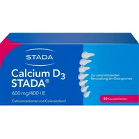 STADA Calcium D3 STADA 600mg/400 I.E. Kautabletten